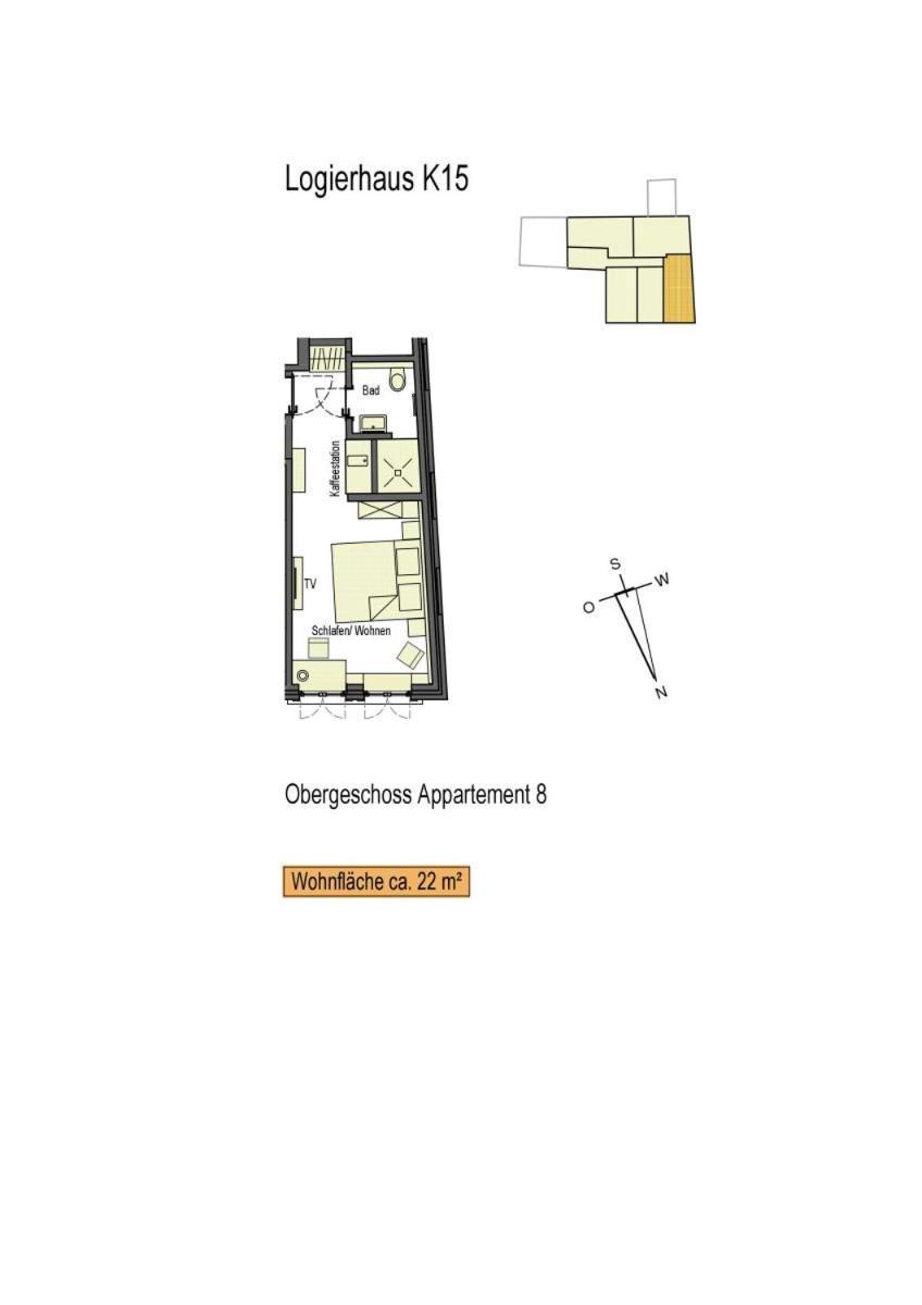Logierhaus K15 Appartement 8 Borkum Luaran gambar